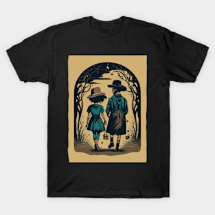 Ephemeral Embrace: A Dark Valentine’s Tale T-Shirt